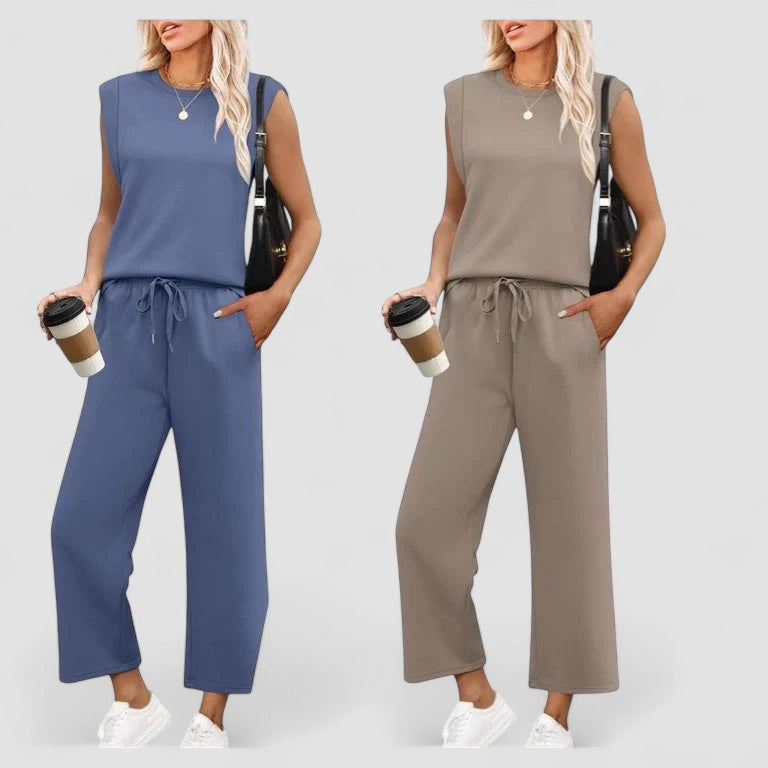 Ava™ | Ania - Two-Piece Women's Set – Soft, Elegant, and Confident